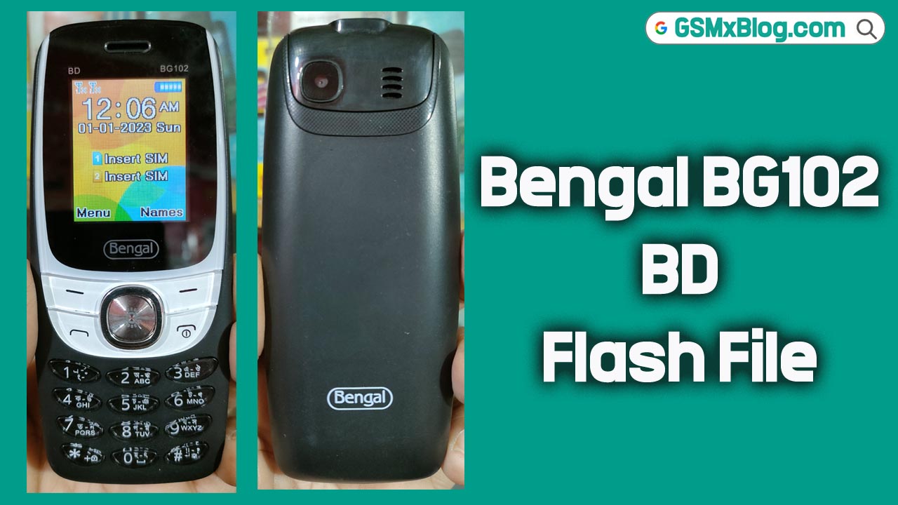 Bengal BG102 BD Flash File