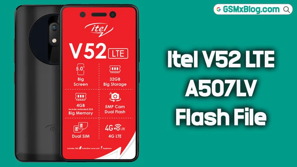 Itel V52 LTE A507LV Flash File