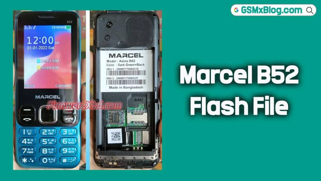 Marcel B52 Flash File