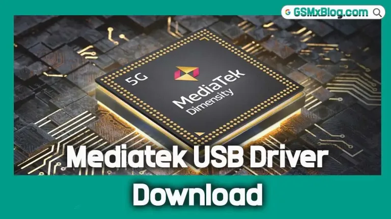 MTK USB Driver Download (Mediatek Driver) for Windows