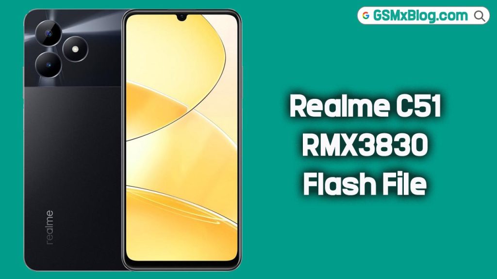 Realme C51 RMX3830 Flash File (Firmware)