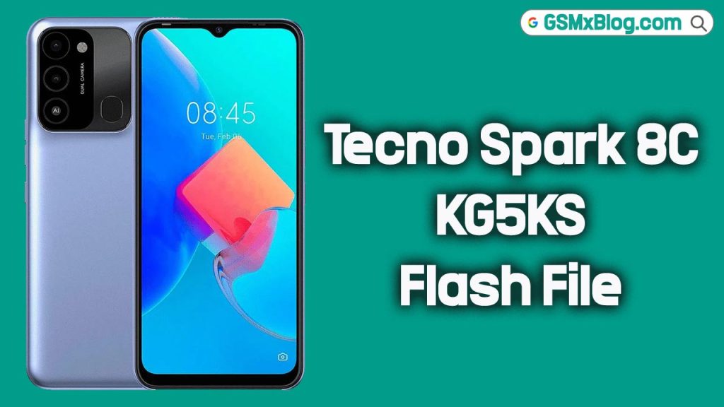 Tecno Spark 8C KG5KS Flash File