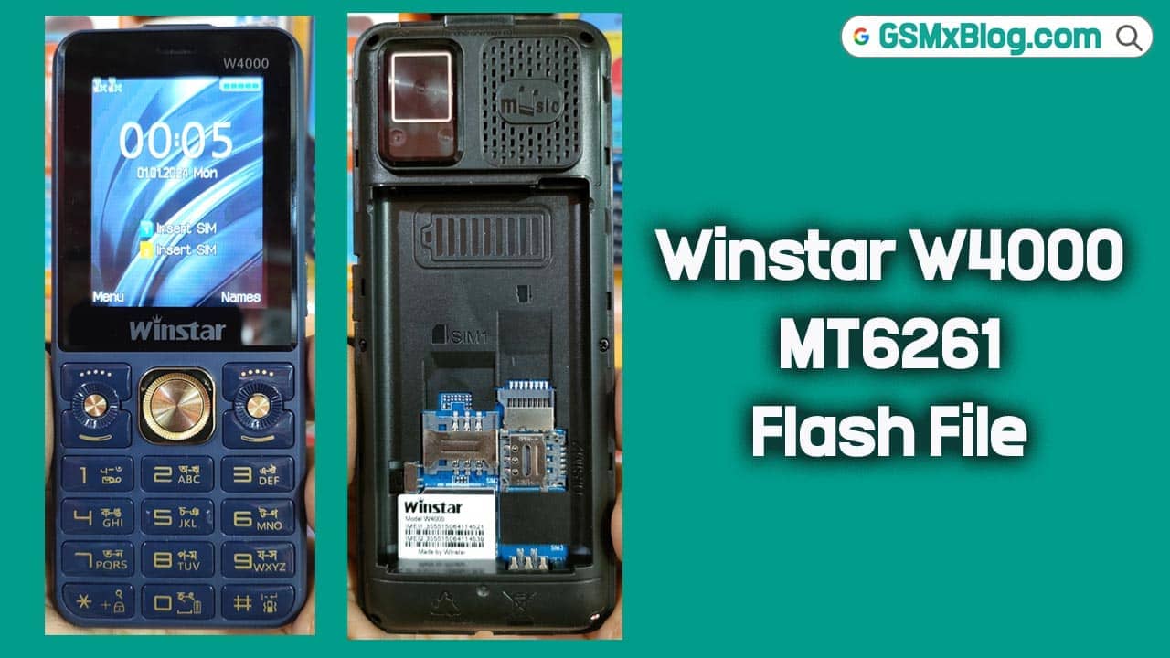 Winstar W4000 Flash File