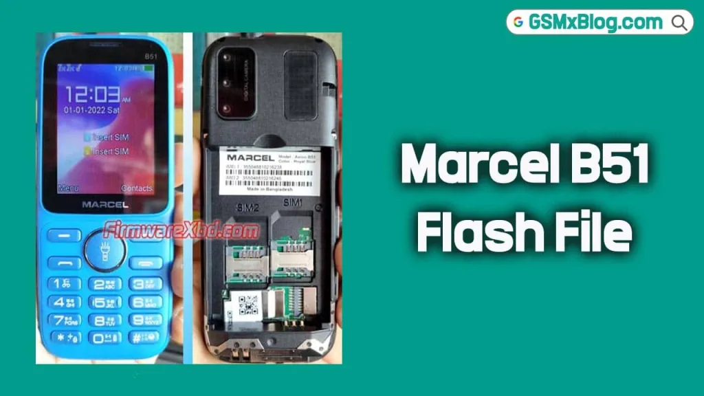 Marcel B51 Flash File