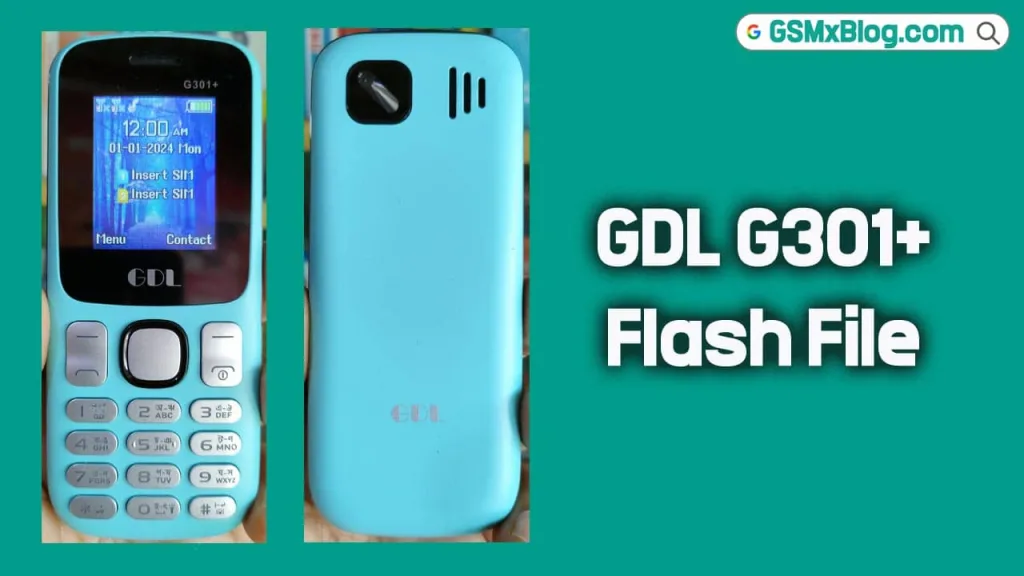 GDL G301+ Flash File