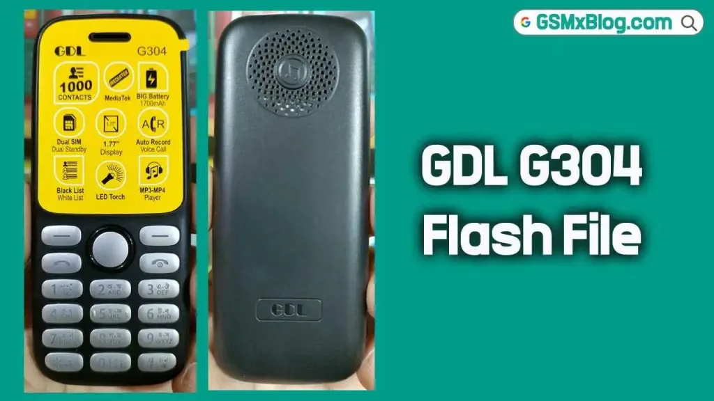 GDL G304 Flash File