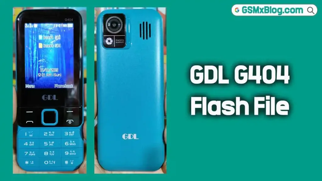 GDL G404 Flash File