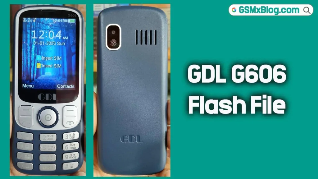 GDL G606 Flash File