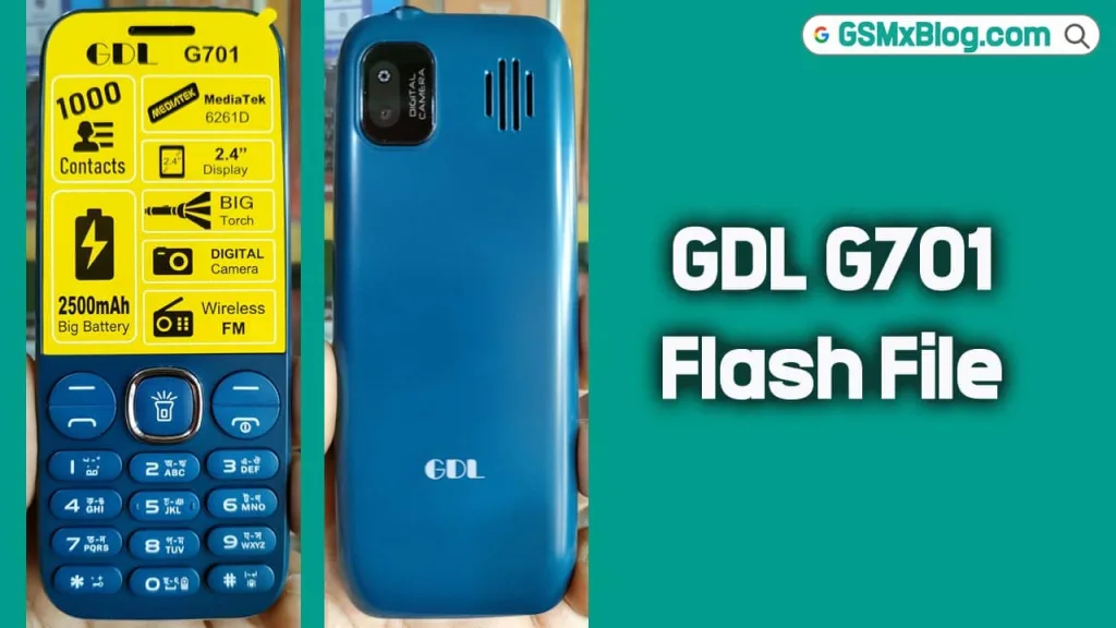 GDL G701 Flash File