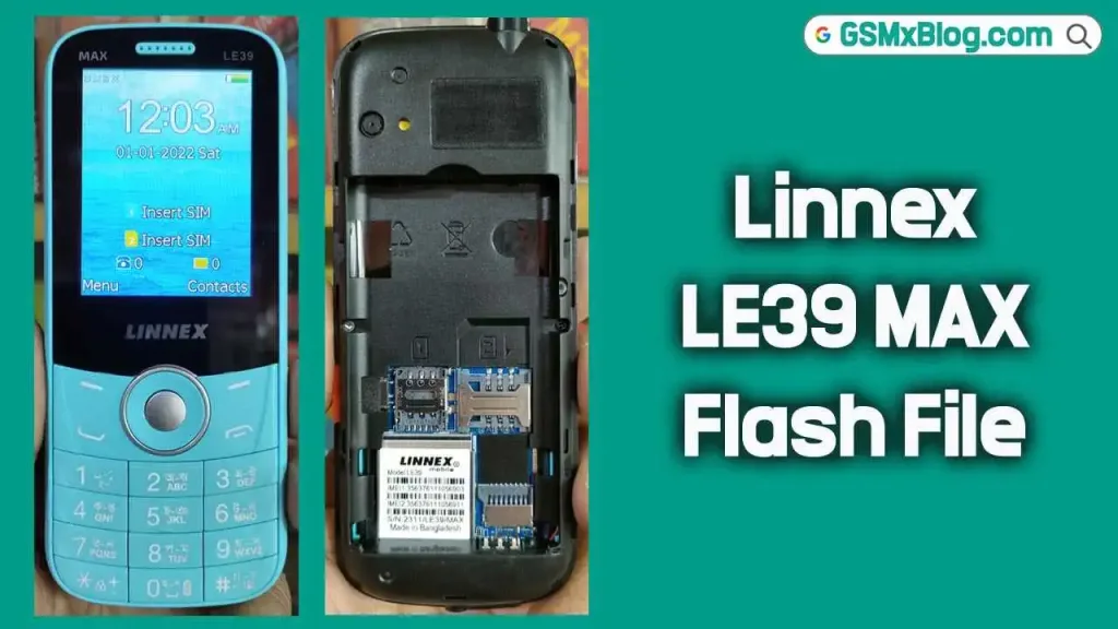 Linnex LE39 MAX Flash File