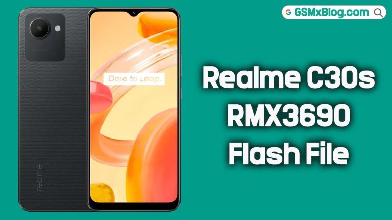 Realme C30s RMX3690 Flash File (Firmware) Download Free