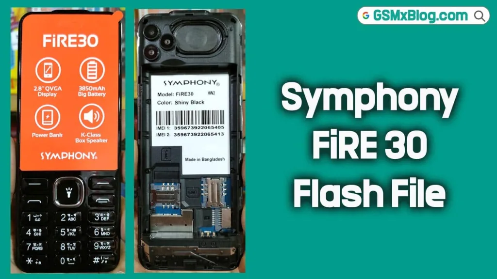 Symphony FiRE 30 HW2 Flash File