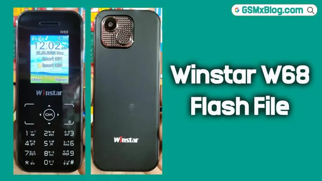 Winstar W68 Flash File