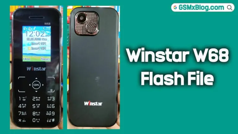 Winstar W68 Flash File (Firmware) MT6261DA