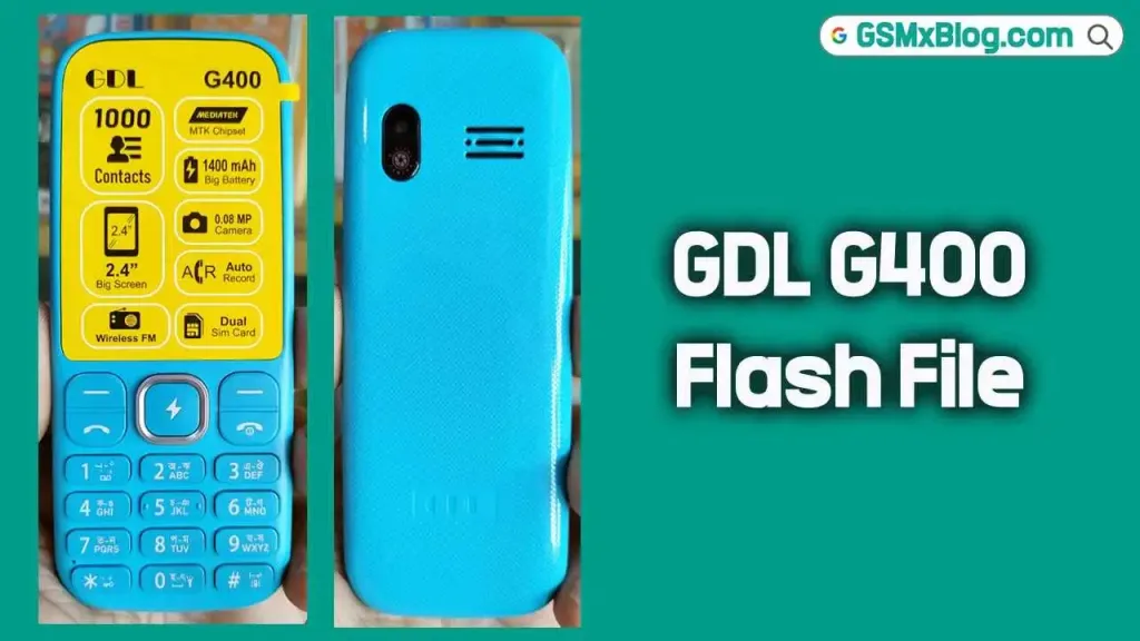 GDL G400 Flash File