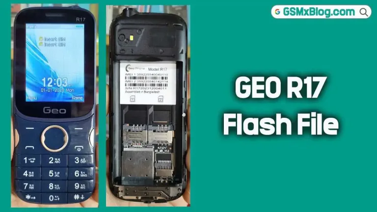 Geo R17 Flash File (Firmware) SC6531E