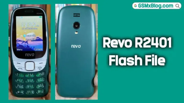 Revo R2401 Flash File (Firmware) SC6531E