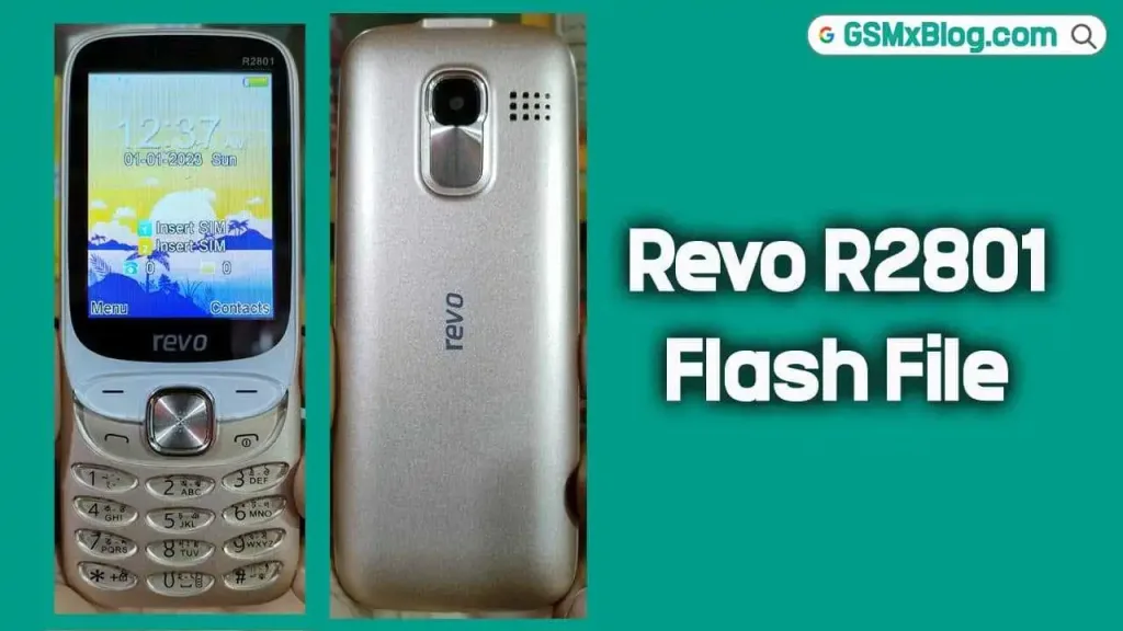 Revo R2801 Flash File