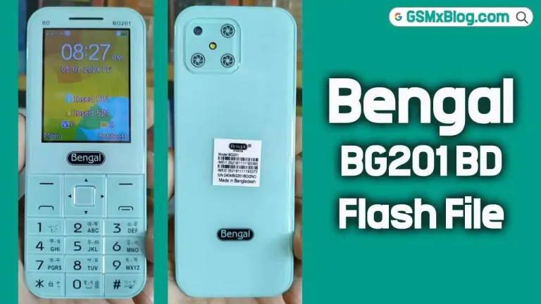 Bengal BG201 BD Flash File (Firmware) MT6261DA