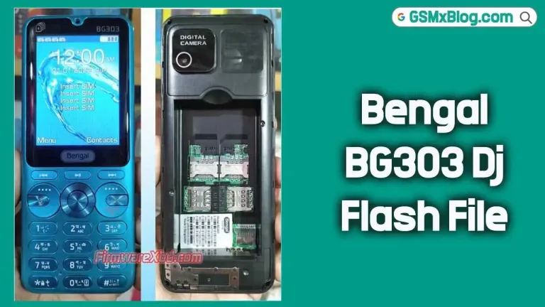 Bengal BG303 Dj Flash File (Firmware) SC6531E