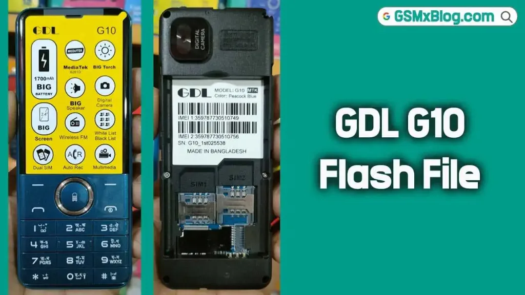 GDL G10 Flash File