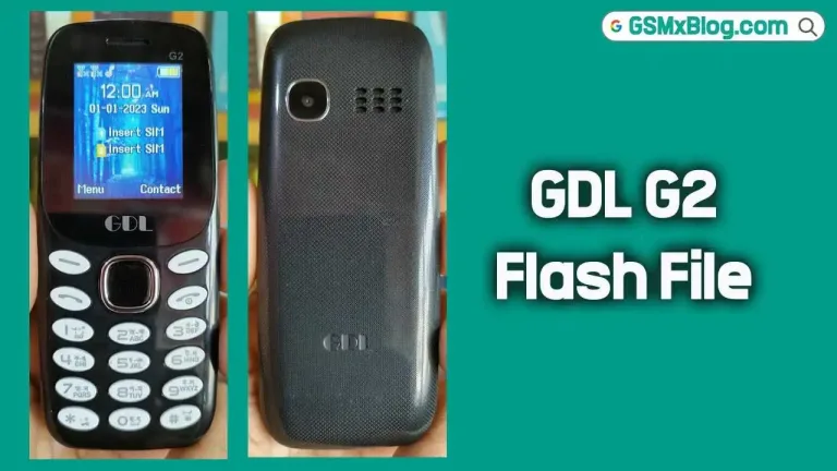 GDL G2 Flash File (Firmware) MT6261DA