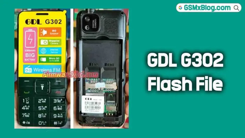 GDL G302 Flash File