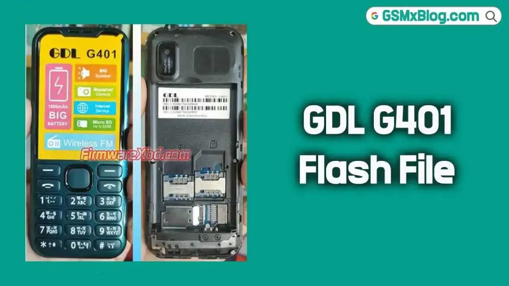 GDL G401 Flash File