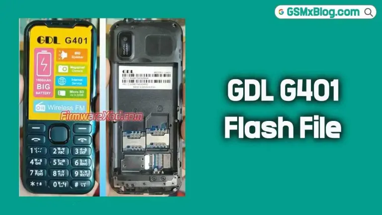 GDL G401 Flash File (Firmware) MT6261DA