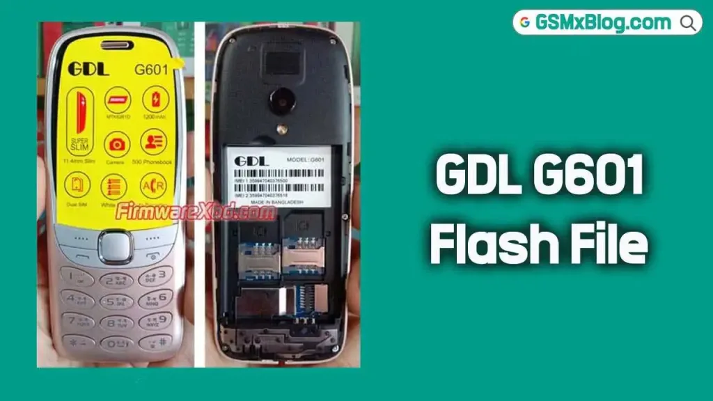 GDL G601 Flash File