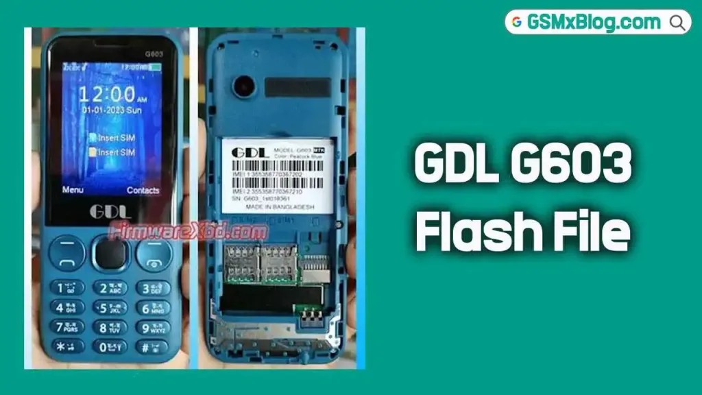 GDL G603 Flash File