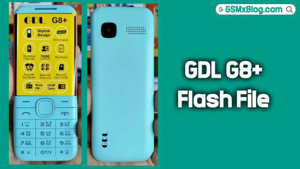 GDL G8 Plus Flash File