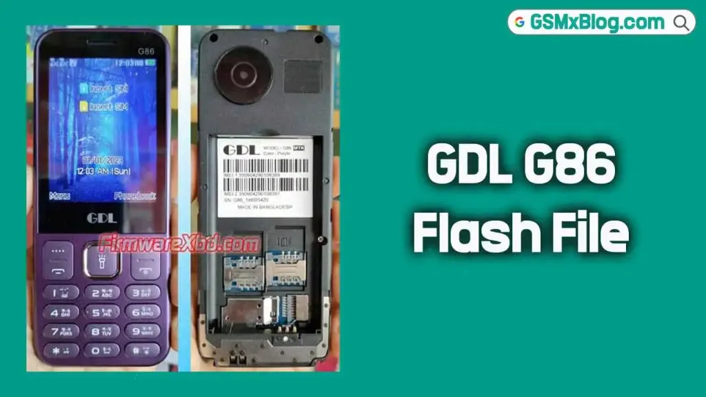 GDL G86 Flash File