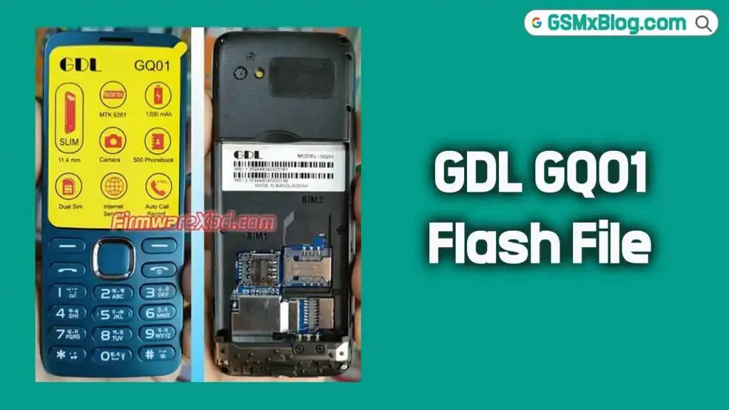 GDL GQ01 Flash File