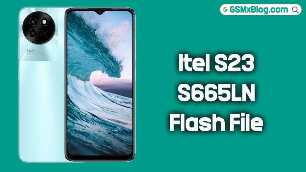 Itel S23 S665LN Flash File