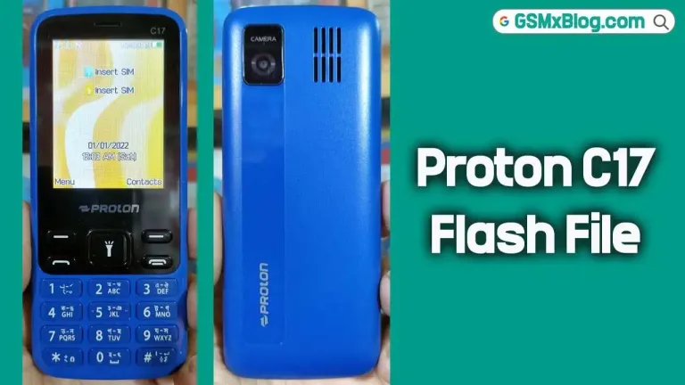 Proton C17 Flash File (Firmware) MT6261DA