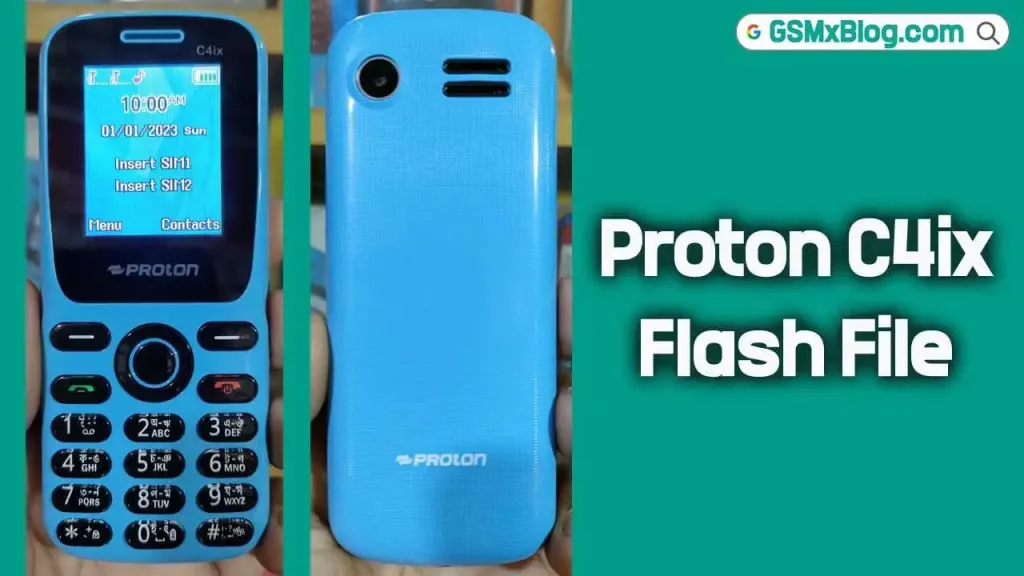 Proton C4ix Flash File