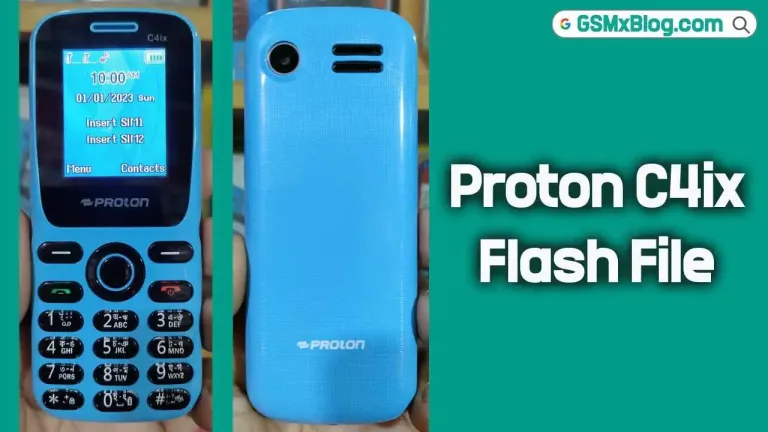 Proton C4ix Flash File (Firmware) SC6533G