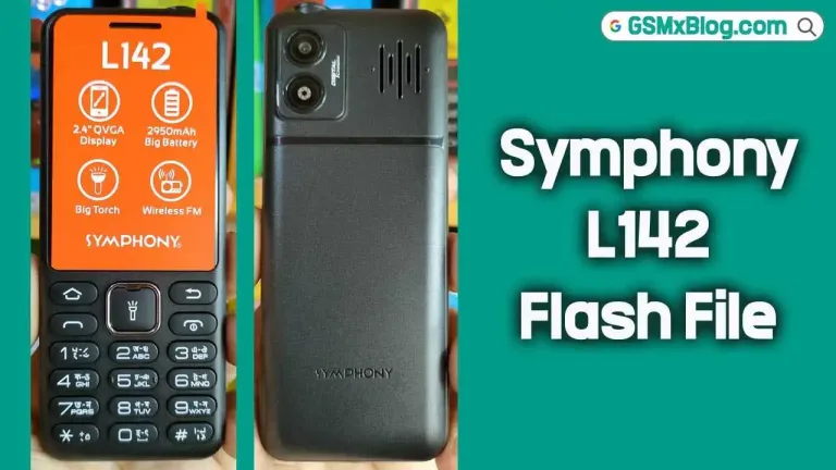 Symphony L142 Flash File (Firmware) MT6261DA