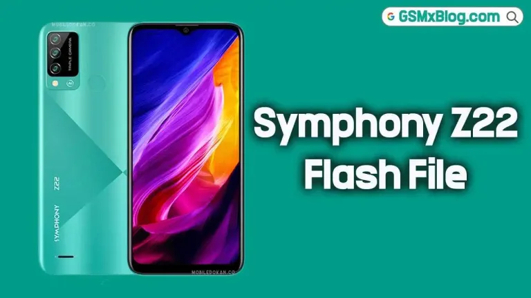 Symphony Z22 Flash File (Firmware) Download Free