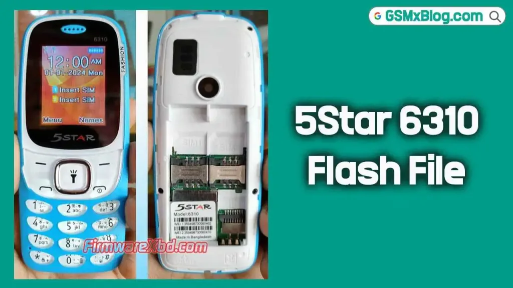 5Star 6310 Flash File