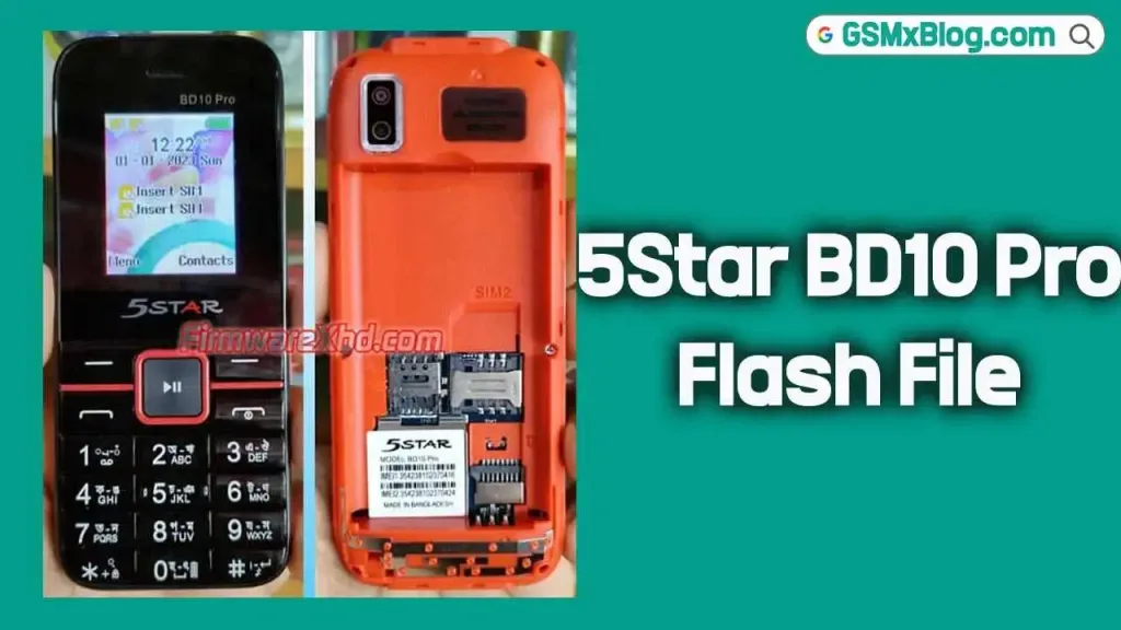 5Star BD10 Pro Flash File