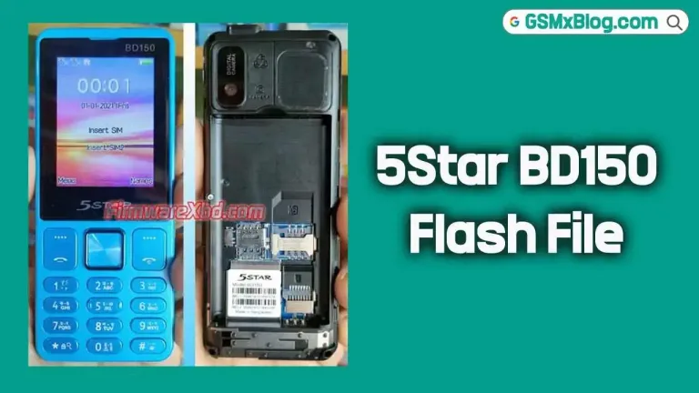 5Star BD150 Flash File (Firmware) MT6261DA