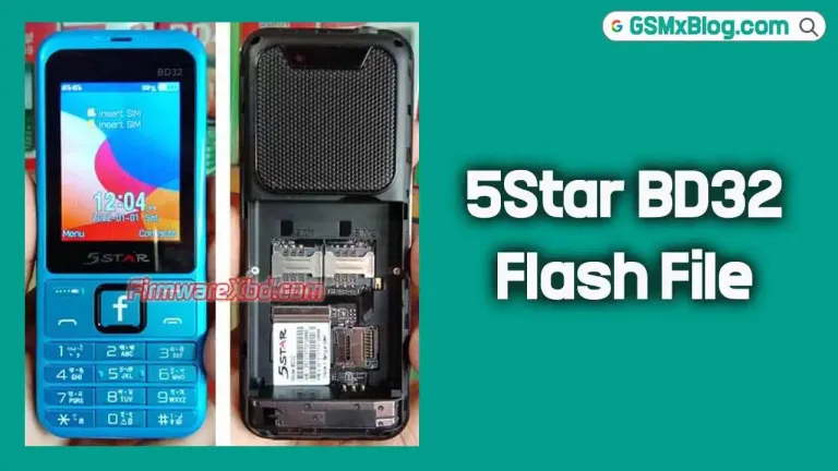 5Star BD32 Flash File (Firmware) SC6531E