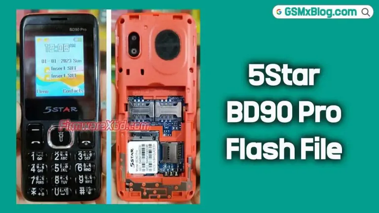 5Star BD90 Pro Flash File (Firmware) SC6531E