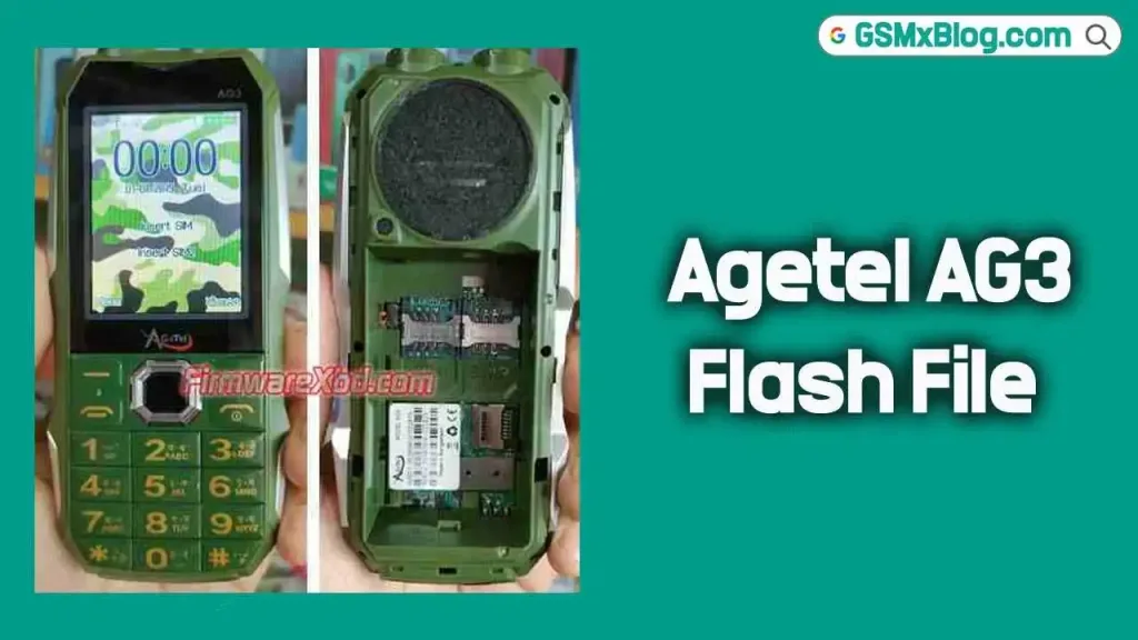 Agetel AG3 Flash File