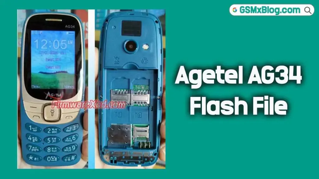 Agetel AG34 Flash File