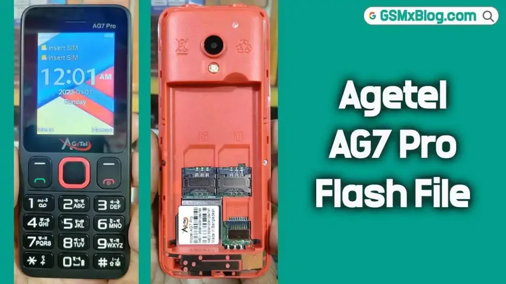 Agetel AG7 Pro Flash File