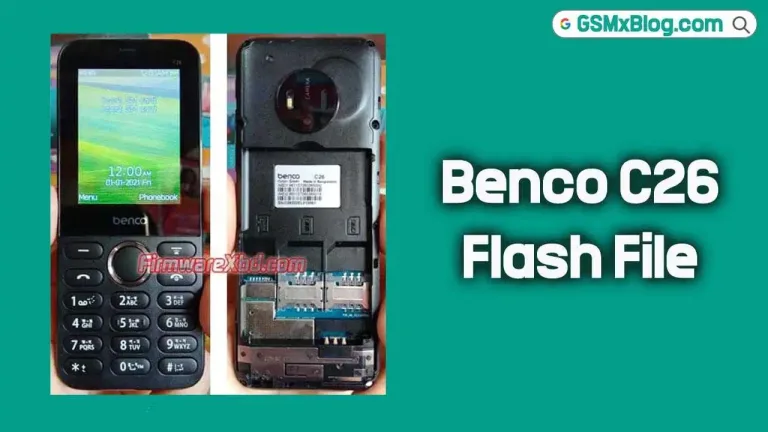 Benco C26 Flash File (Firmware) SC6531E