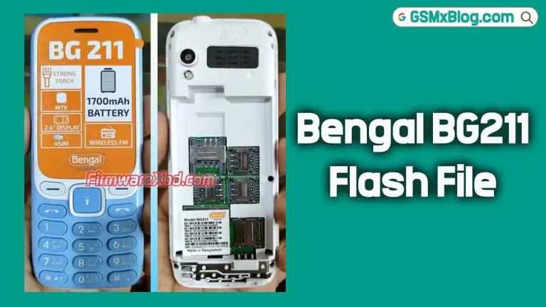 Bengal BG211 Flash File (Firmware) MT6261DA